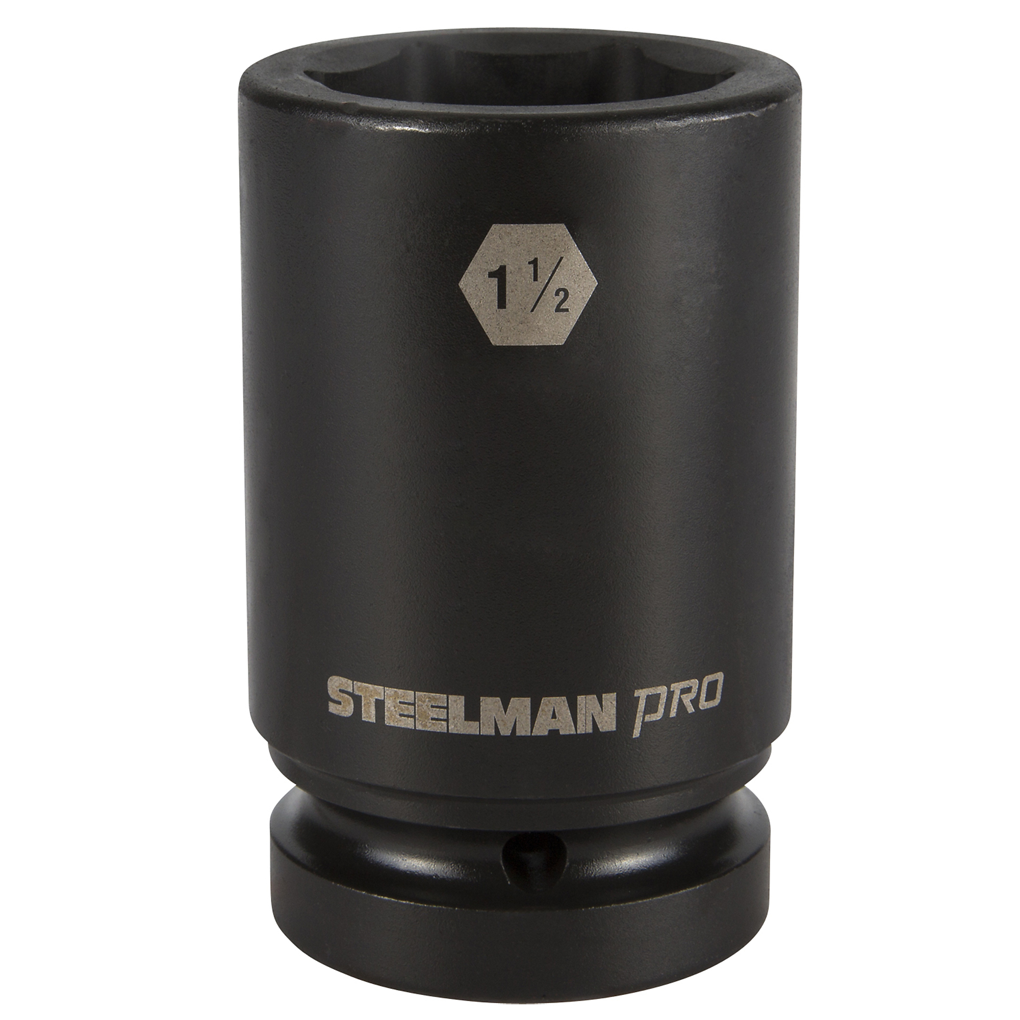 STEELMAN 1-Inch Drive x 1-1/2-Inch 6-Point Deep Impact Socket, Model# 79335